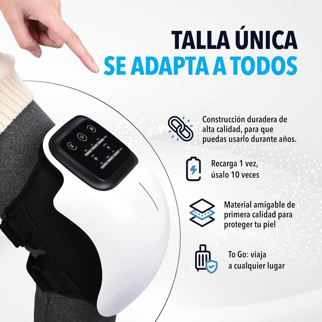 Masajeador de Rodilla Inalámbrico  Alivio del Dolor Articular + REGALO