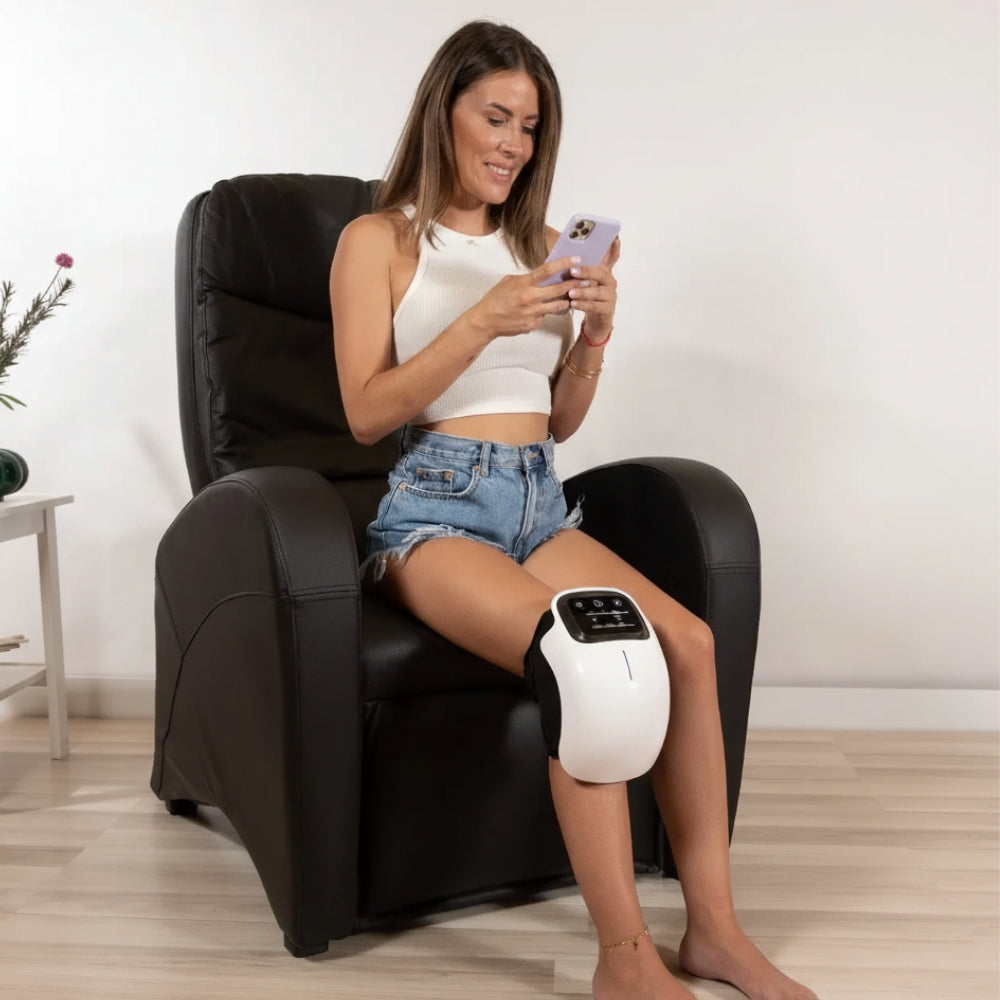 Masajeador de Rodilla Inalámbrico | Alivio del Dolor Articular + REGALO
