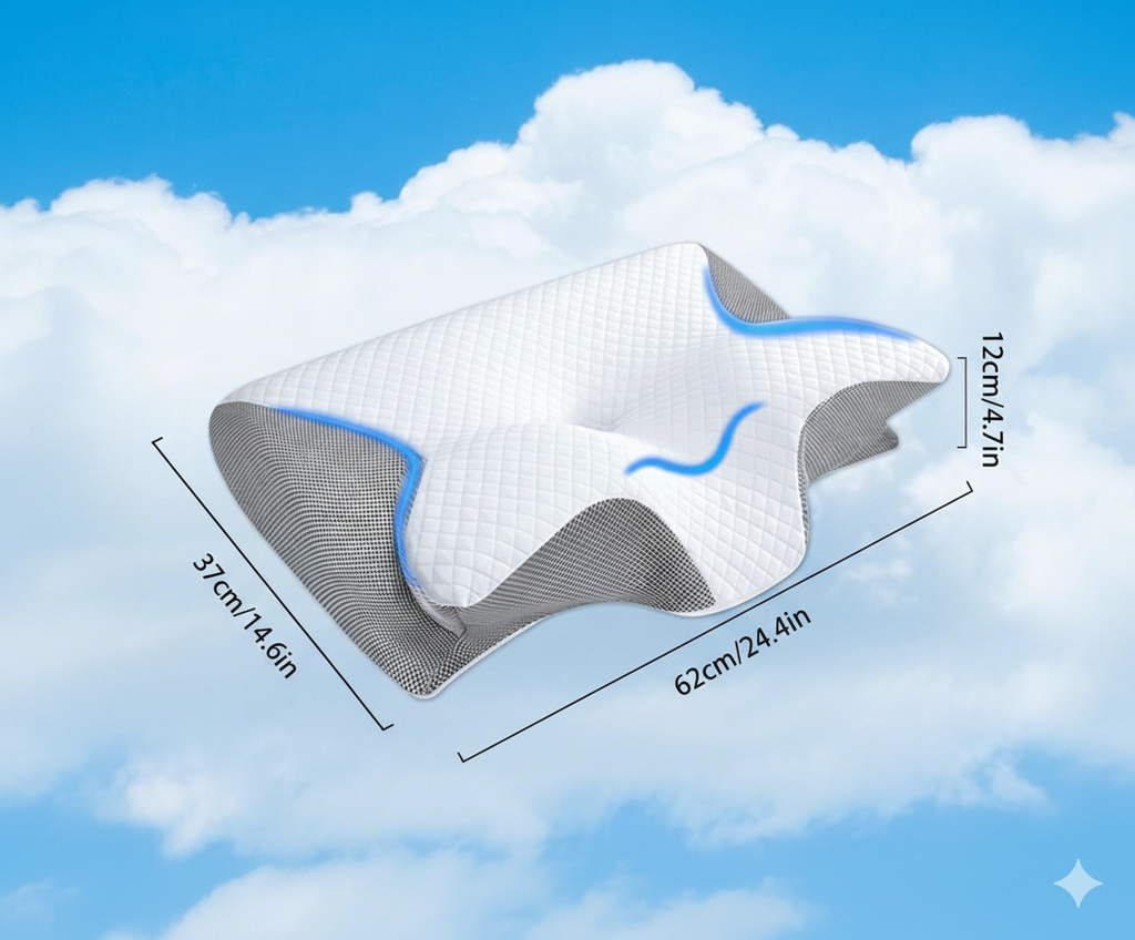 Almohada Cervical Transpirable